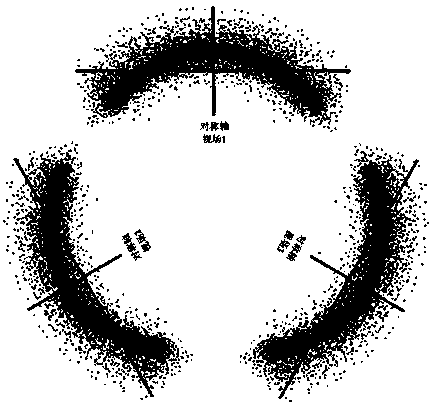 Common-light-path and multi-view-field star sensor and star attitude measurement method thereof