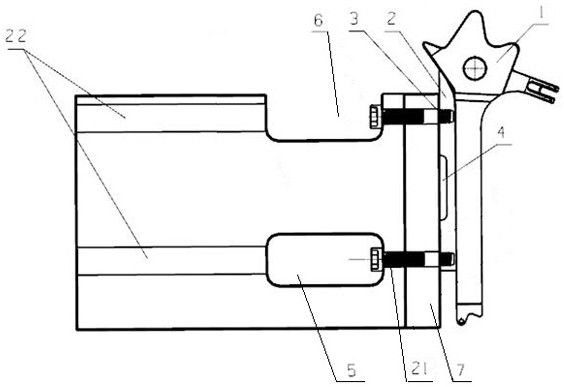 Ultrahard-material special-shaped component tensioning positioning tool assembly and milling method