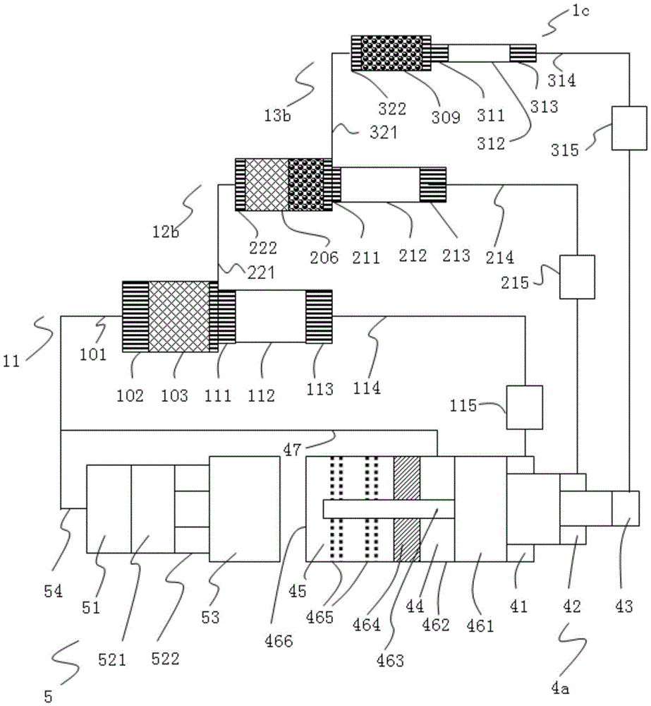 Multistage Stirling type pulse tube refrigerator