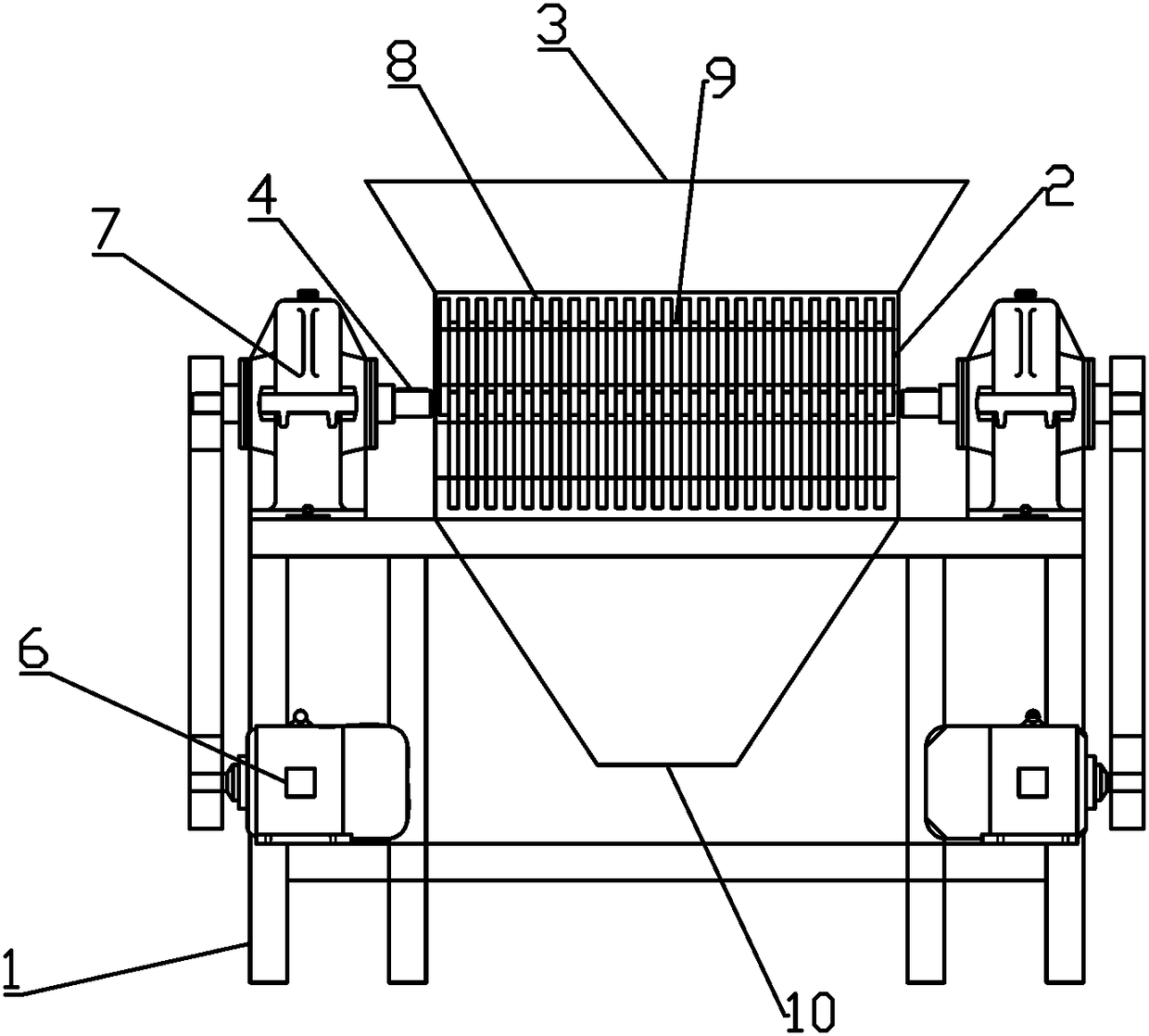 Lithium battery treatment system and treatment process