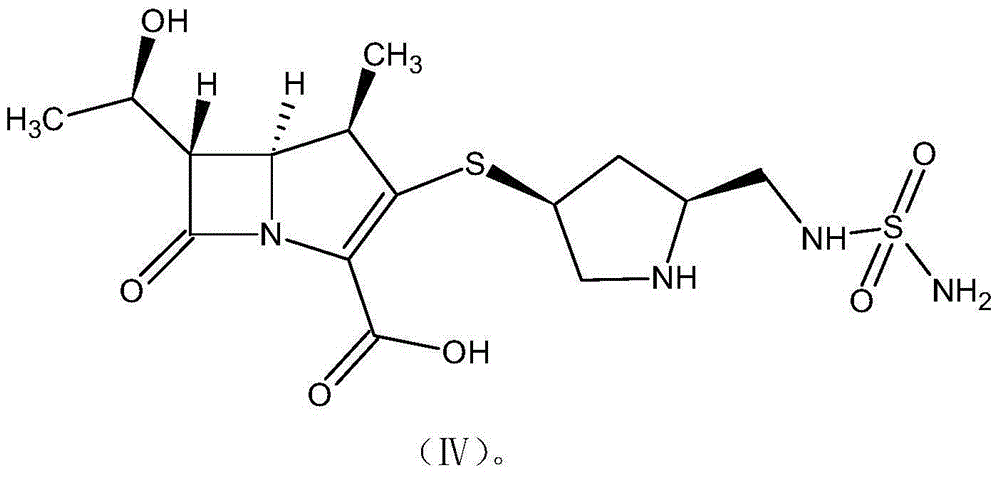 Method for preparing ring-opening impurity of carbapenems