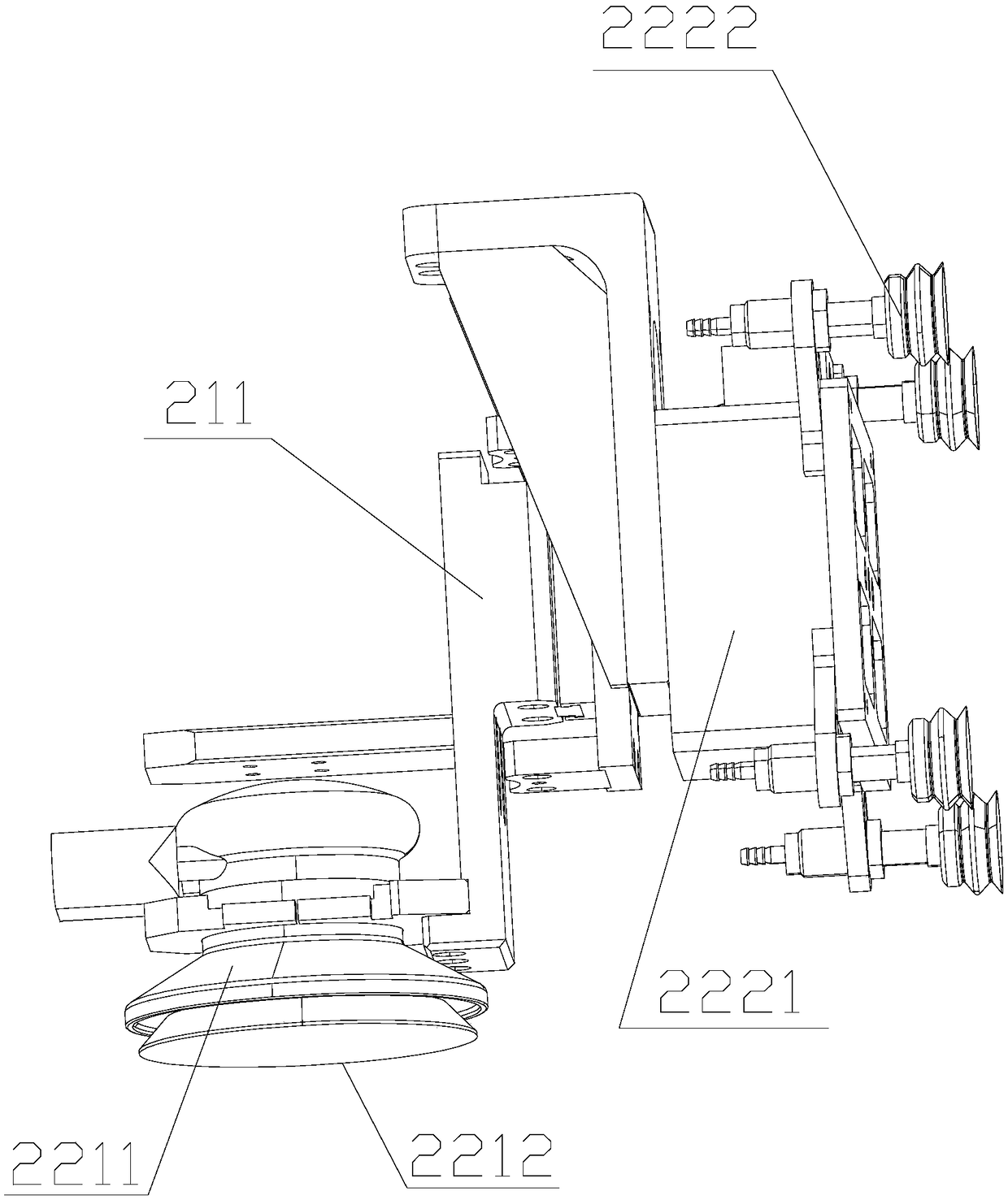 Full-automatic replacement device for polishing brushes