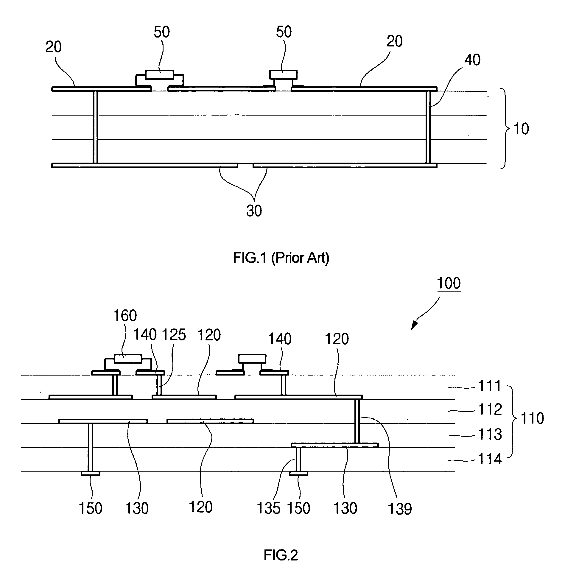 Protective circuit board for battery pack