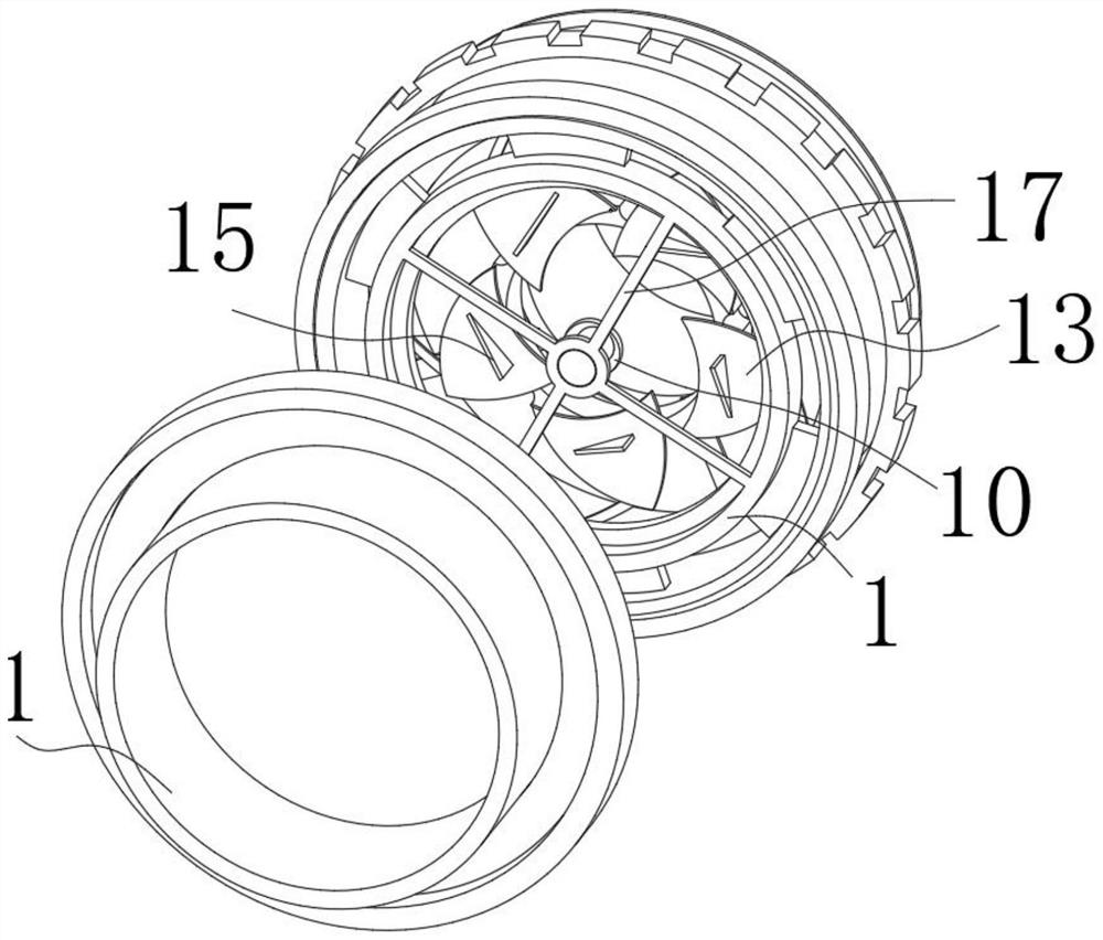 Drainage pipeline with decontamination and purification functions for industrial drainage