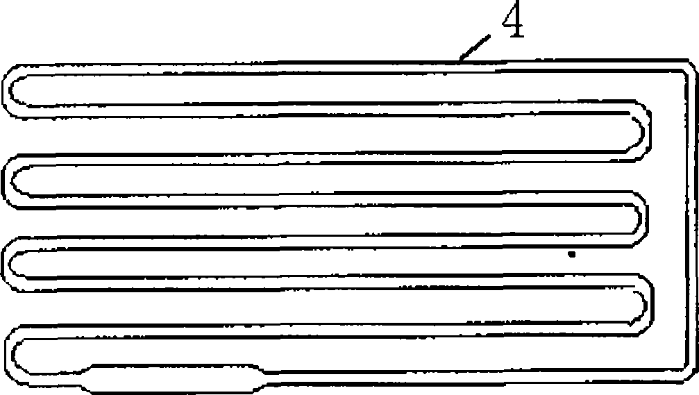 Pulsating heat pipe with stable one-way circulation flow