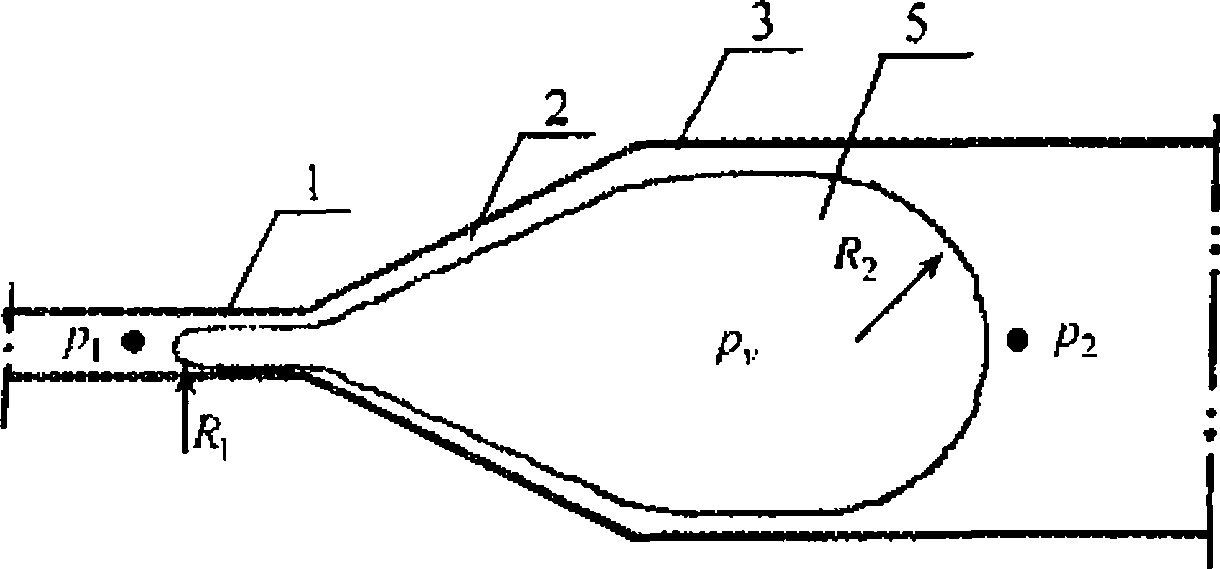 Pulsating heat pipe with stable one-way circulation flow