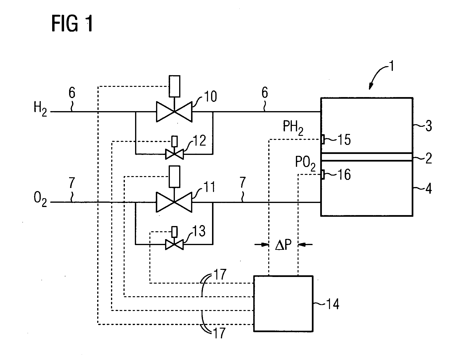 Method for Supplying Fuel Gas To a Gas Chamber of a Fuel Cell and Fuel Cell