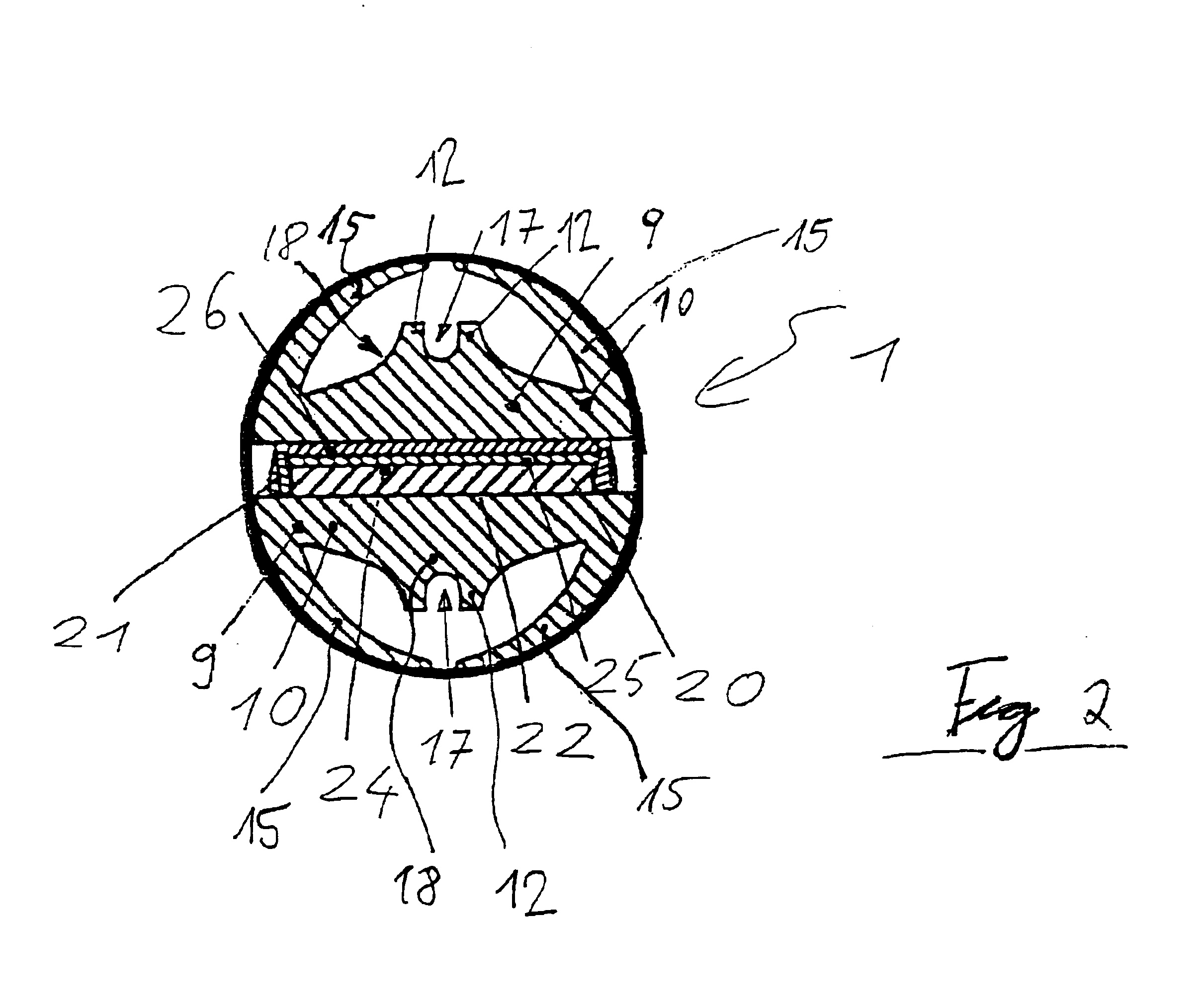 Electric heating arrangement