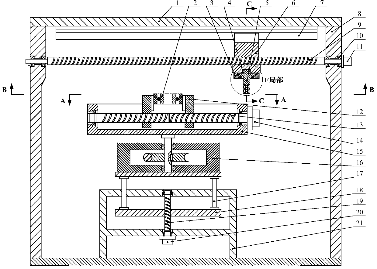 Bearing assembly clearance on-line measuring machine and clearance measuring method thereof