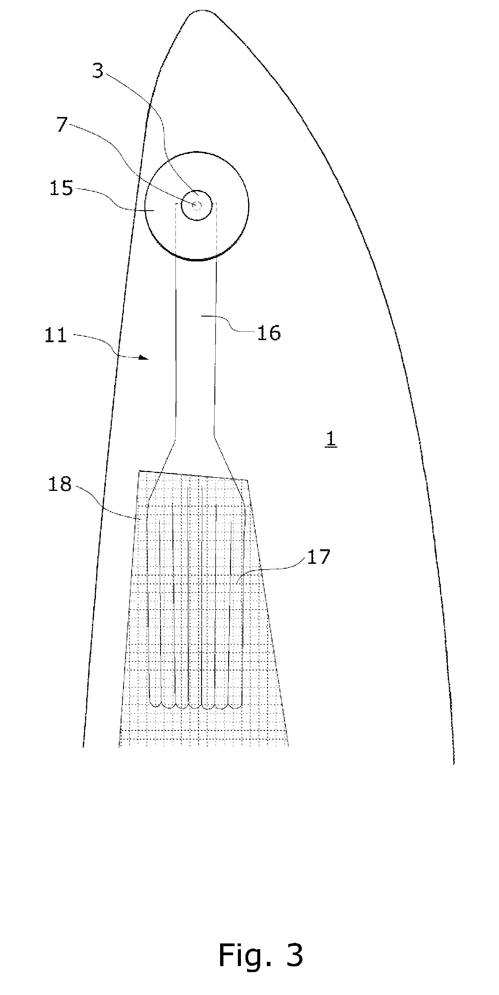 Wind turbine rotor blade and method of manufacturing such rotor blade