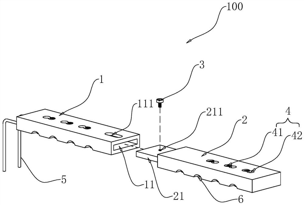 Adjustable bone plate and punching device therefor