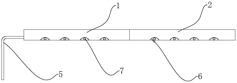 Adjustable bone plate and punching device therefor