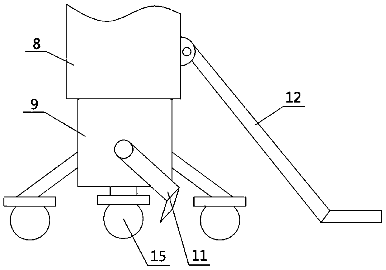 Power equipment overhaul disassembly and assembly tool vehicle