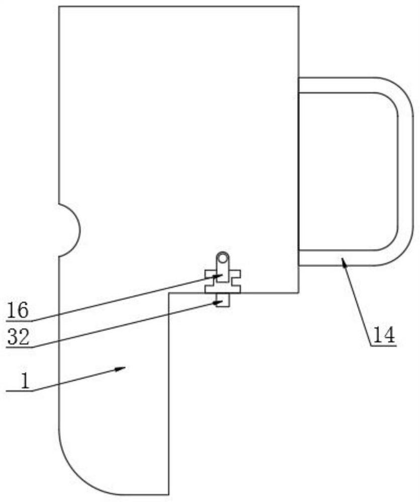 Auxiliary installation device for quick mounting of road curtain boards