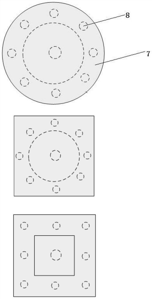 Prestressed variable-stiffness three-dimensional seismic isolation support