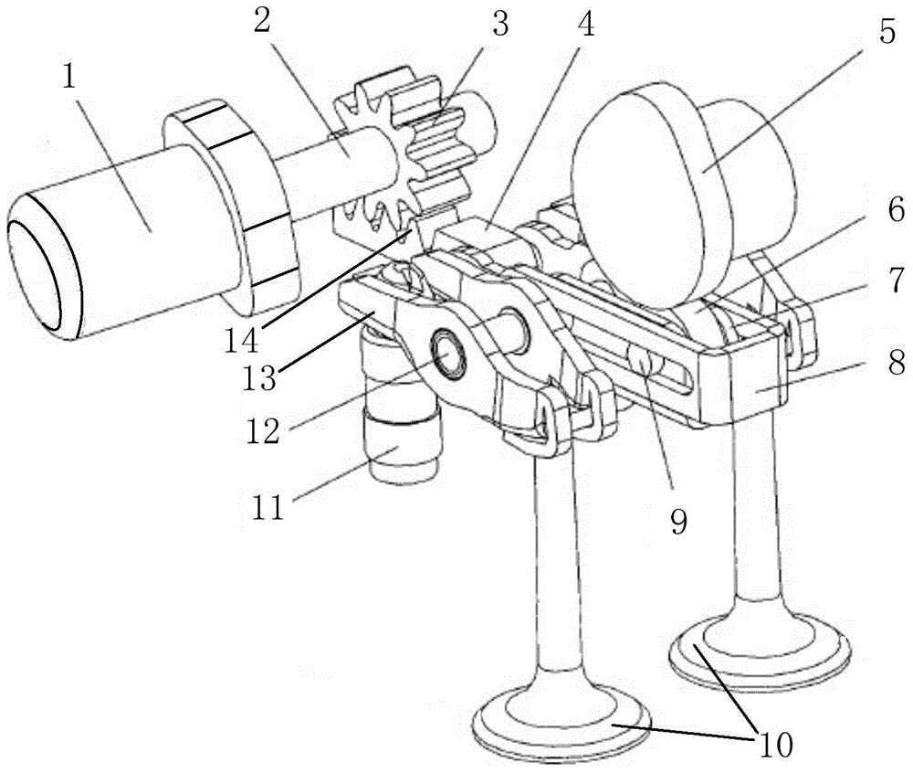 Control method and device for continuous variable valve lift mechanism