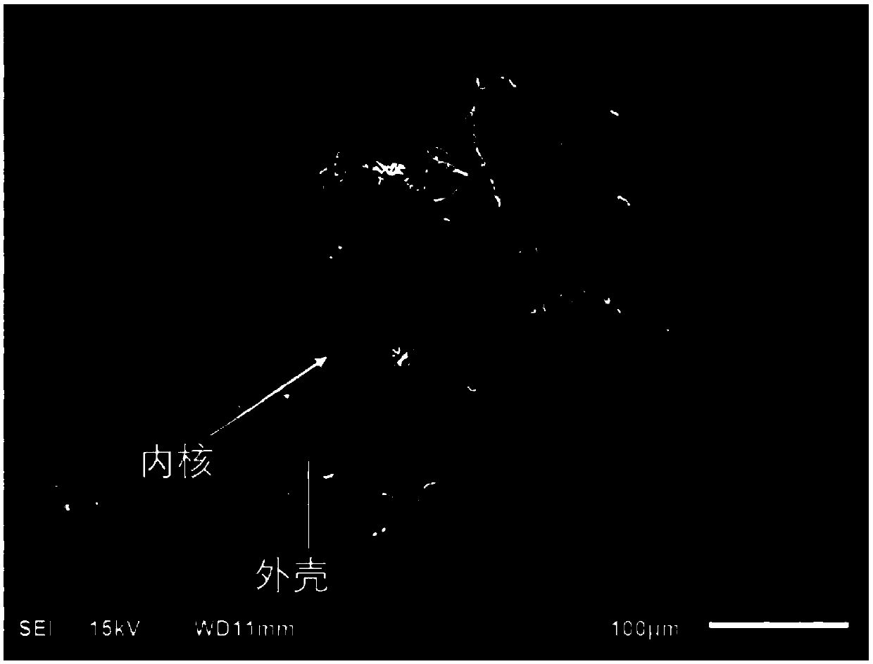 Expanded polymer grouting material for high pressure and large flow karst water inrush treatment and preparation method