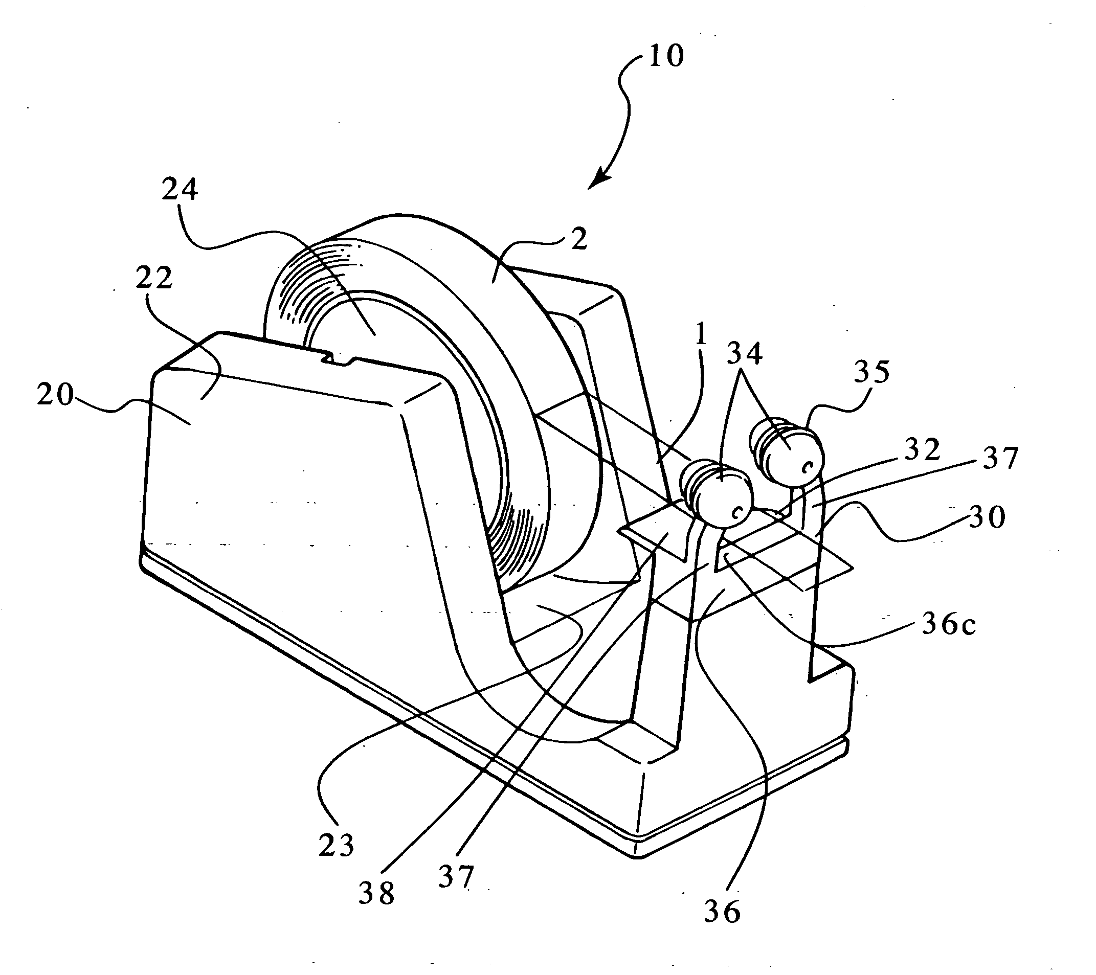 Adhesive tape cutter