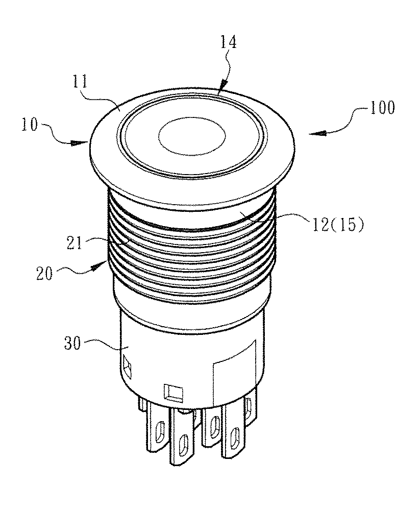 Switch seat body structure and manufacturing method thereof