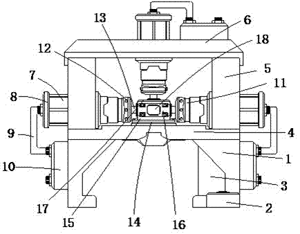 Pipe punching device