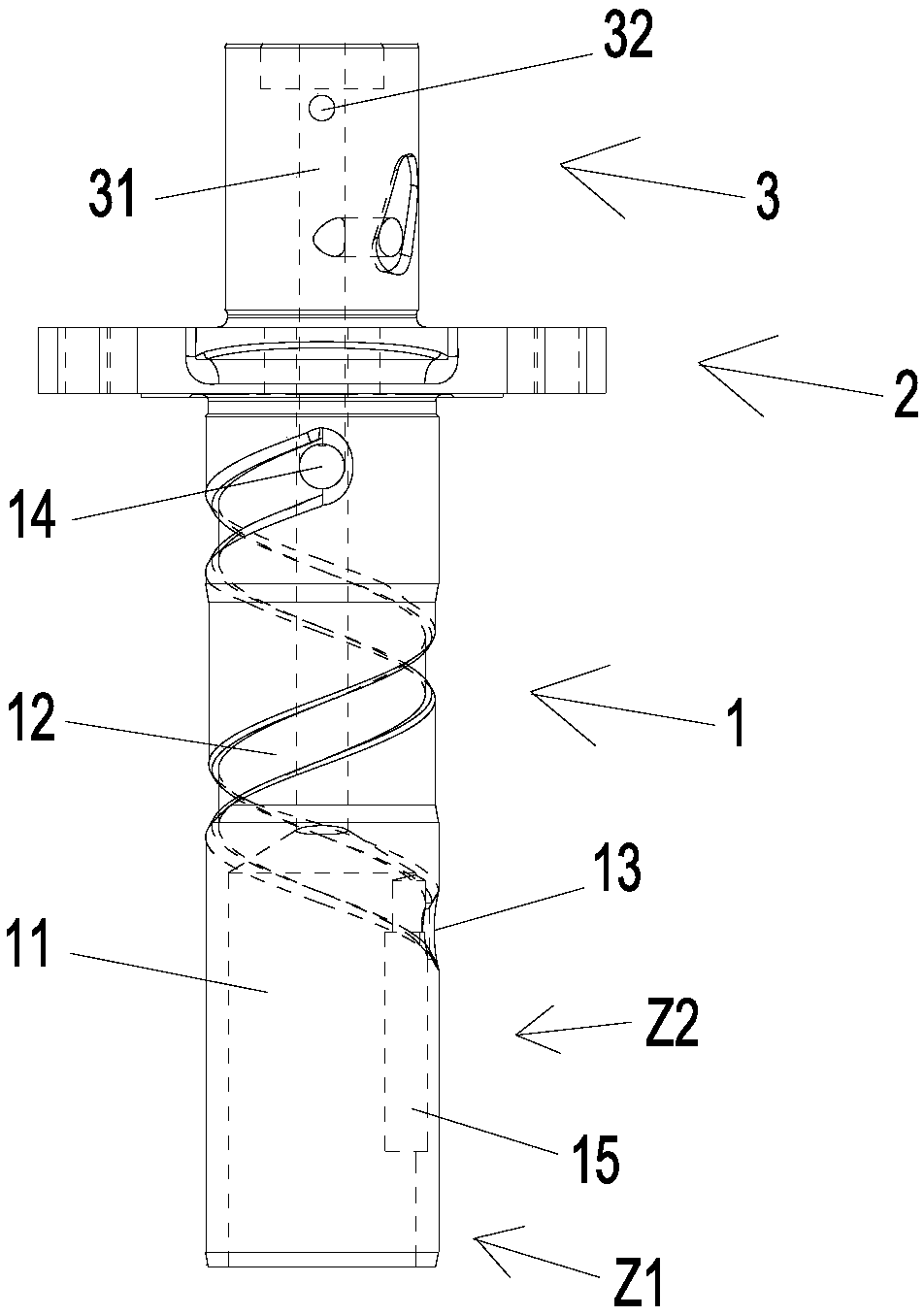 Crankshaft and inverter compressor