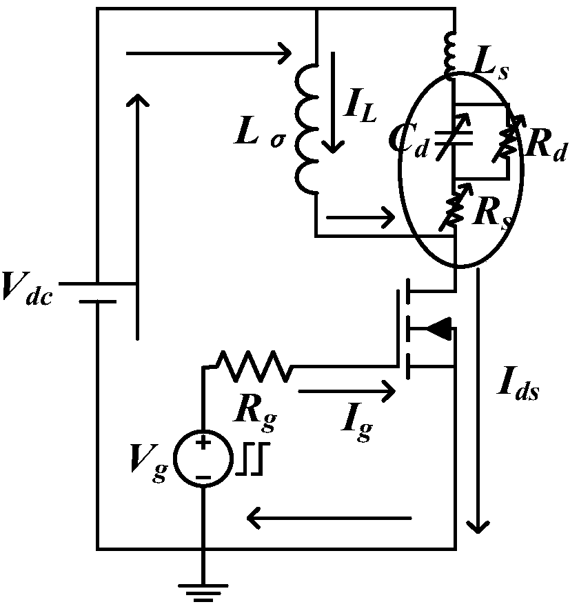 Spice model based on SiC Schottky diode and its construction method