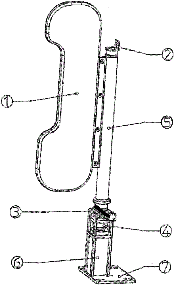 Gate channel pat door device and control method