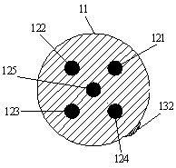 Multi-core plastic optical fibers and plastic optical fiber cable