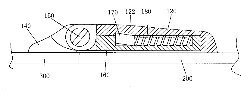 Spectacle frame with spring hinge mechanism