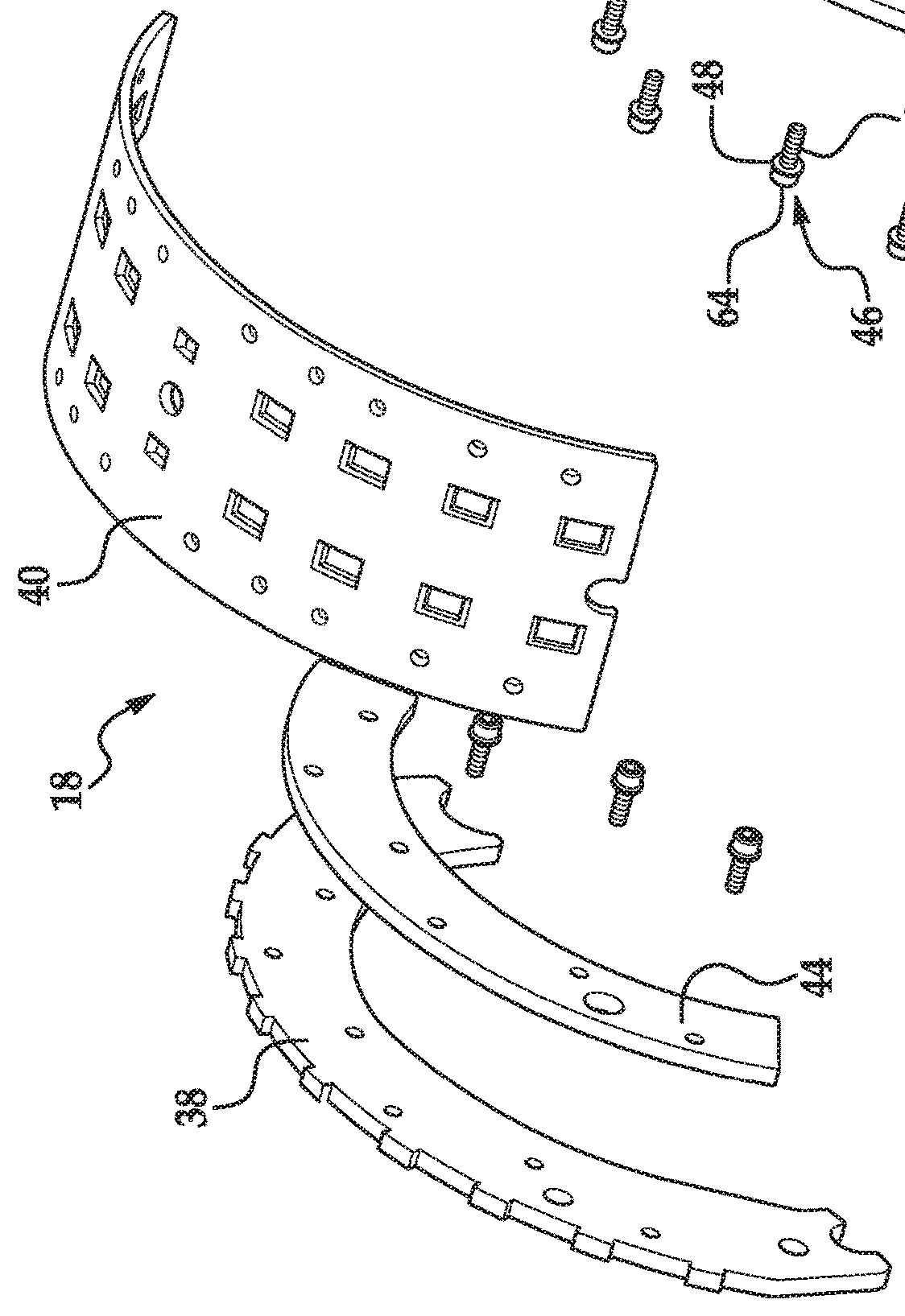 Noise Dampening Brake Shoe for a Drum Brake