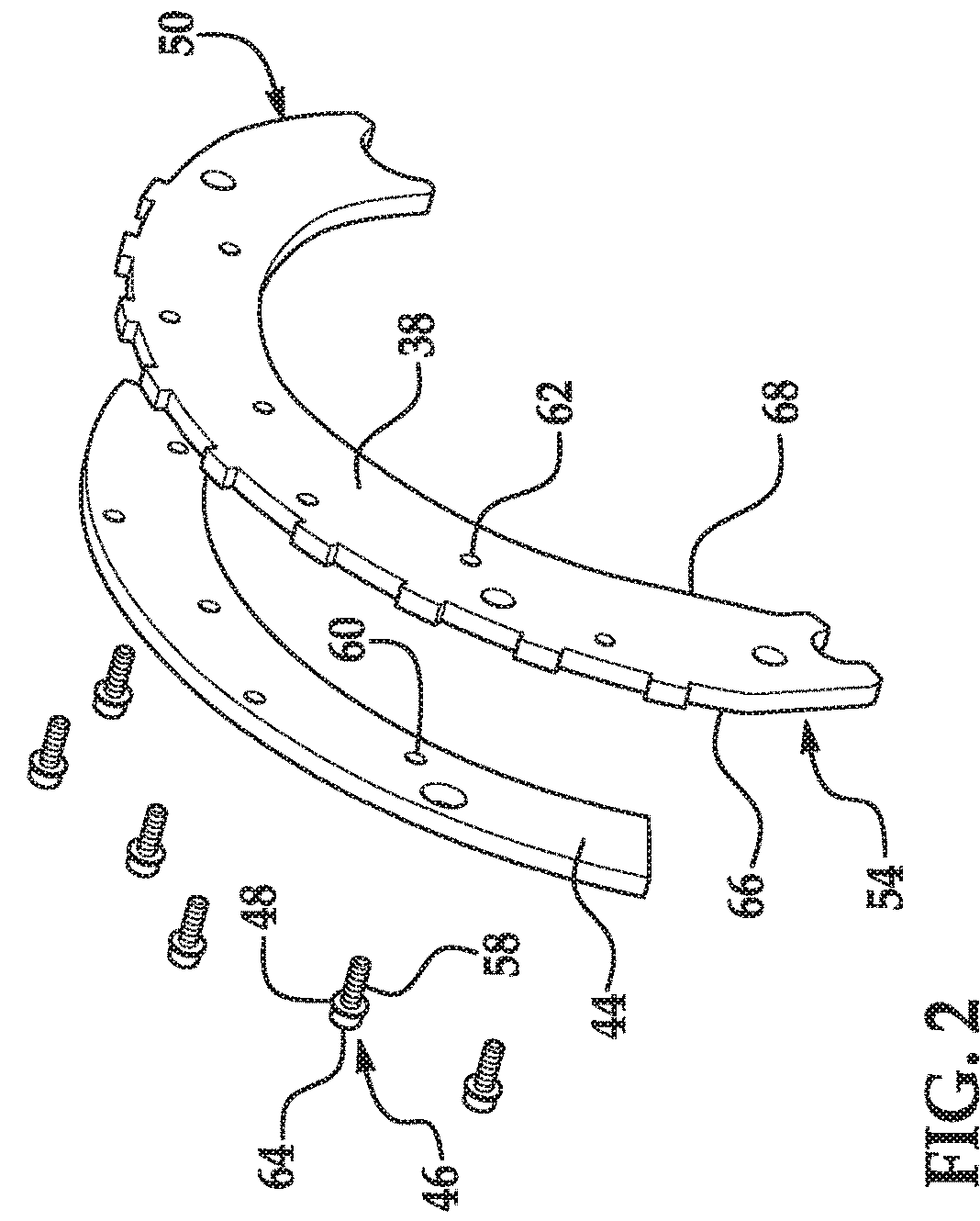 Noise Dampening Brake Shoe for a Drum Brake