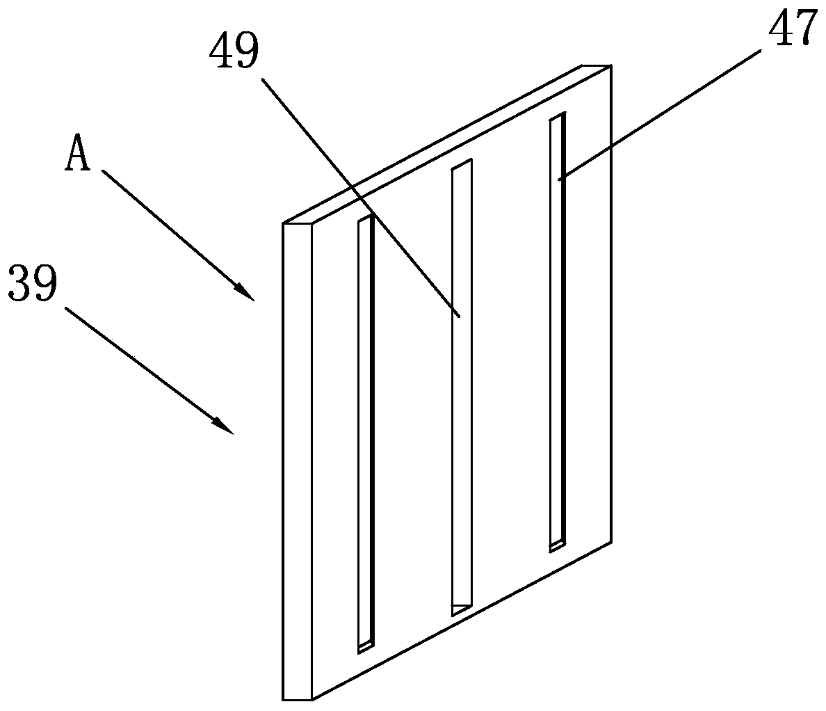 A feeding system conveying device and method for anhydrous hydrogen fluoride production