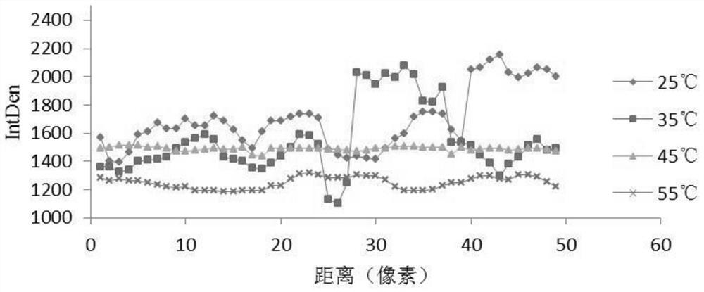 Nano-gold test paper film and its application in chloride ion detection