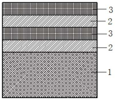 Composite proton conductive ceramic electrolyte film as well as preparation method and application thereof