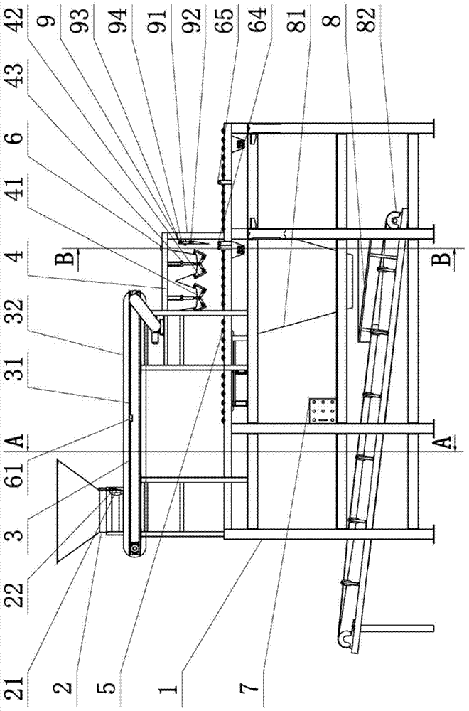 Fermentation automatic loading machine