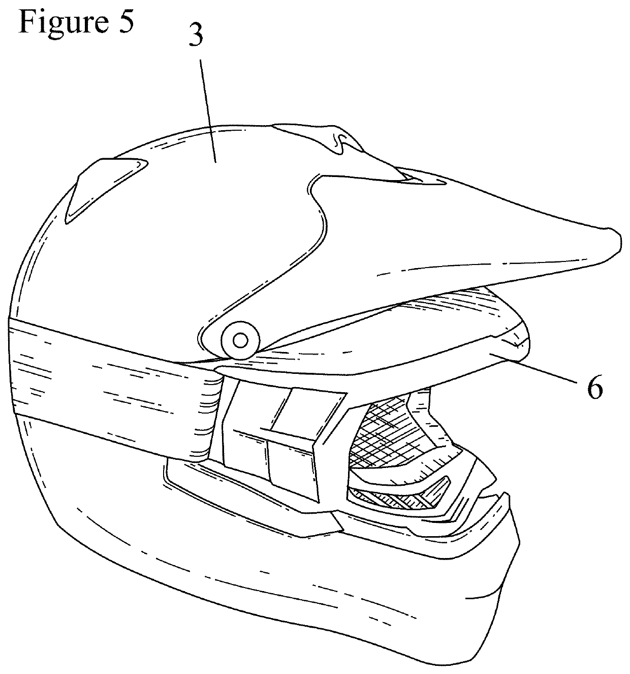 Suspension system for a new goggle frame platform