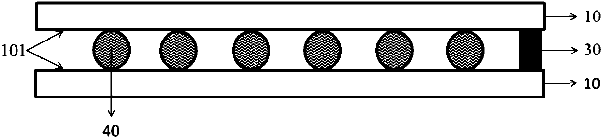 Method for preparing bistable dimming device and bistable dimming device