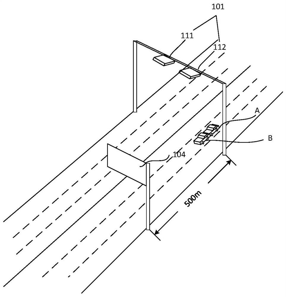 Accident information warning system and method, electronic equipment and storage medium