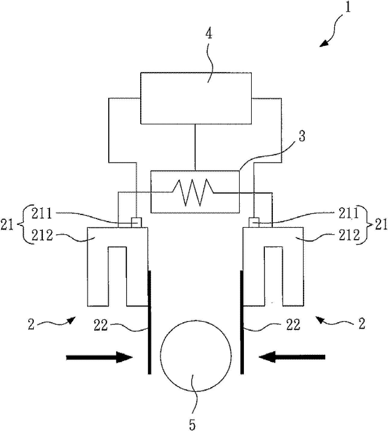 Micro-sensing clamping device