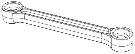 Automobile connecting rod production process