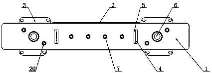 Automobile anti-collision beam structure based on bionic design