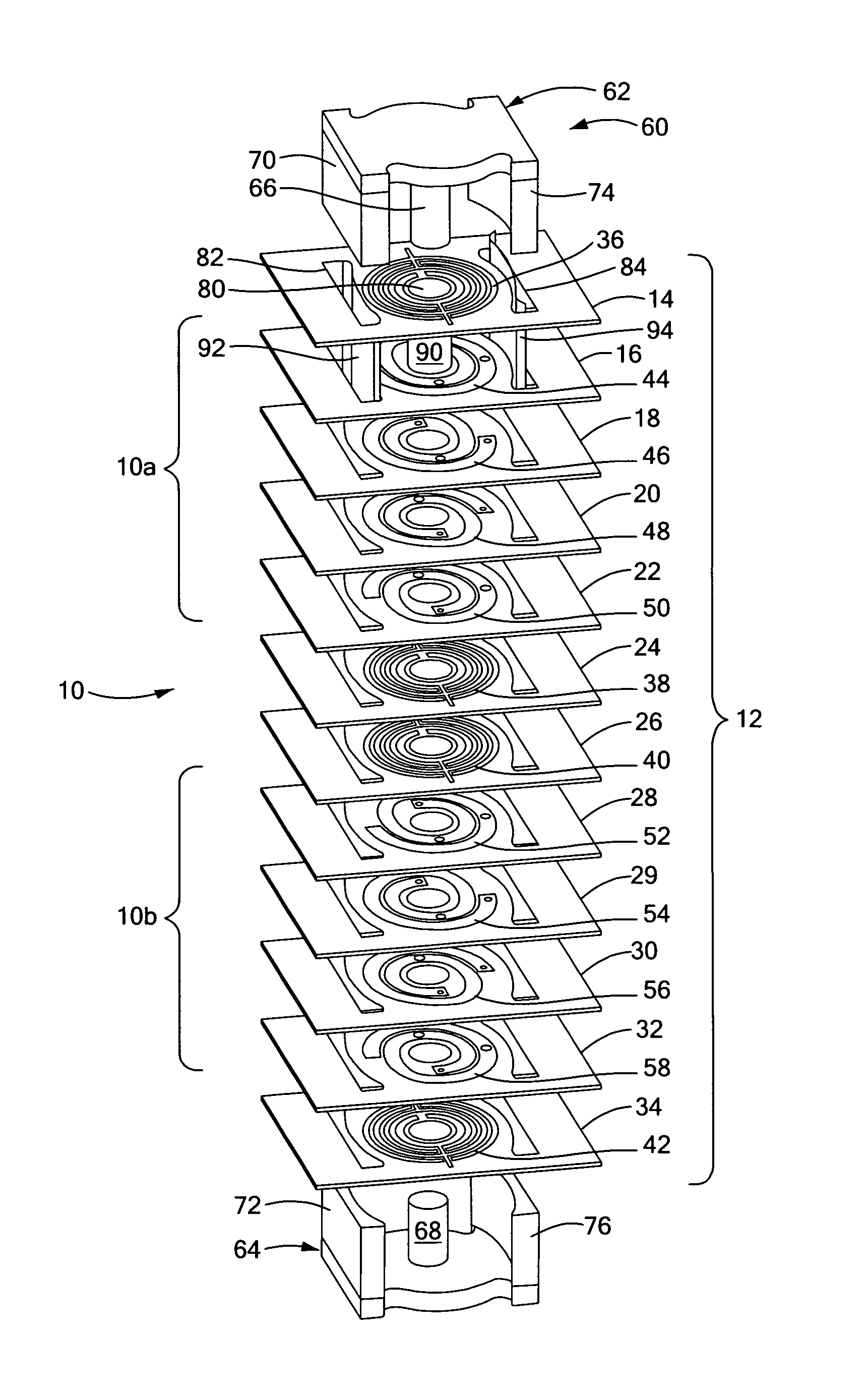 Planar magnetic structure