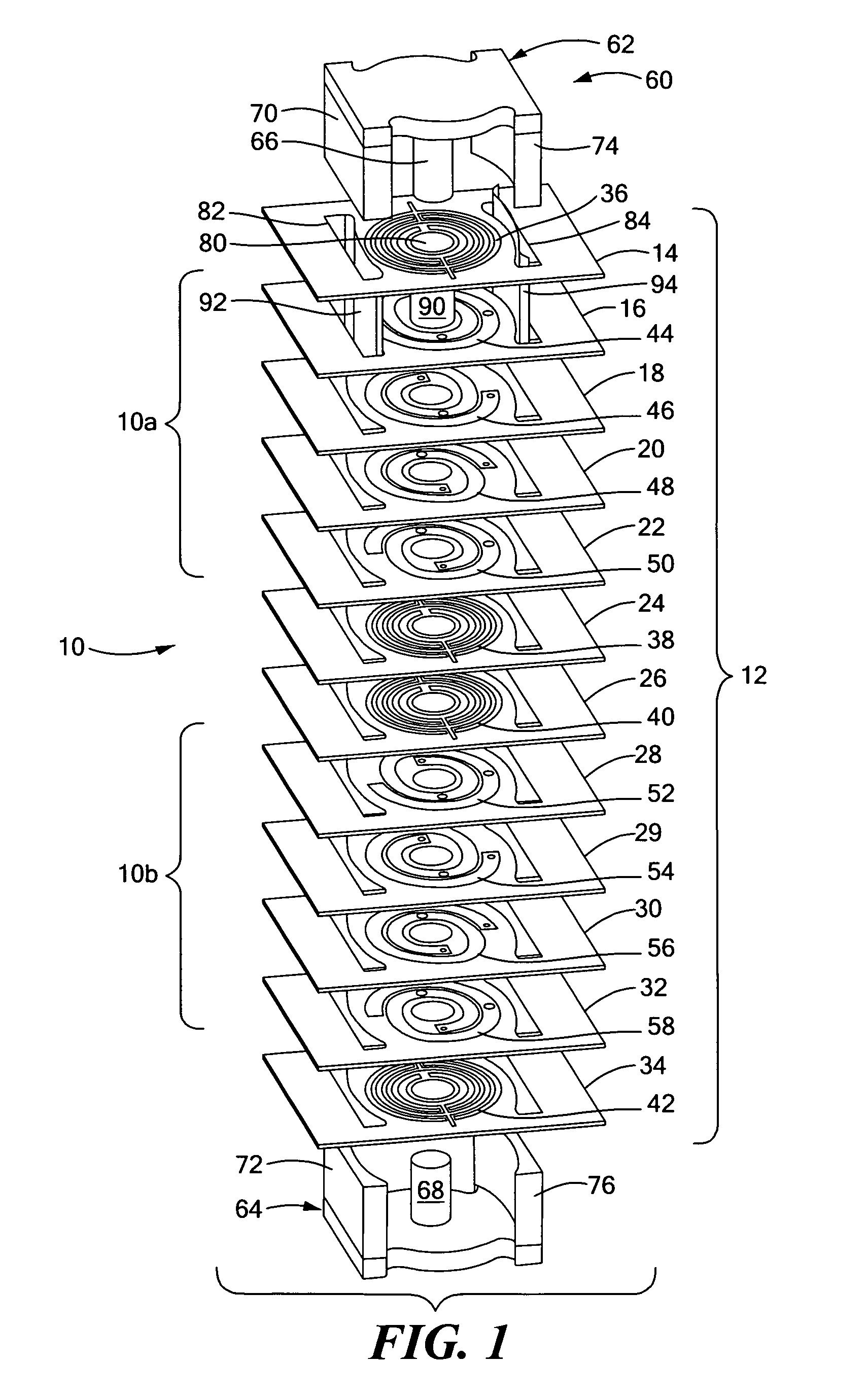 Planar magnetic structure