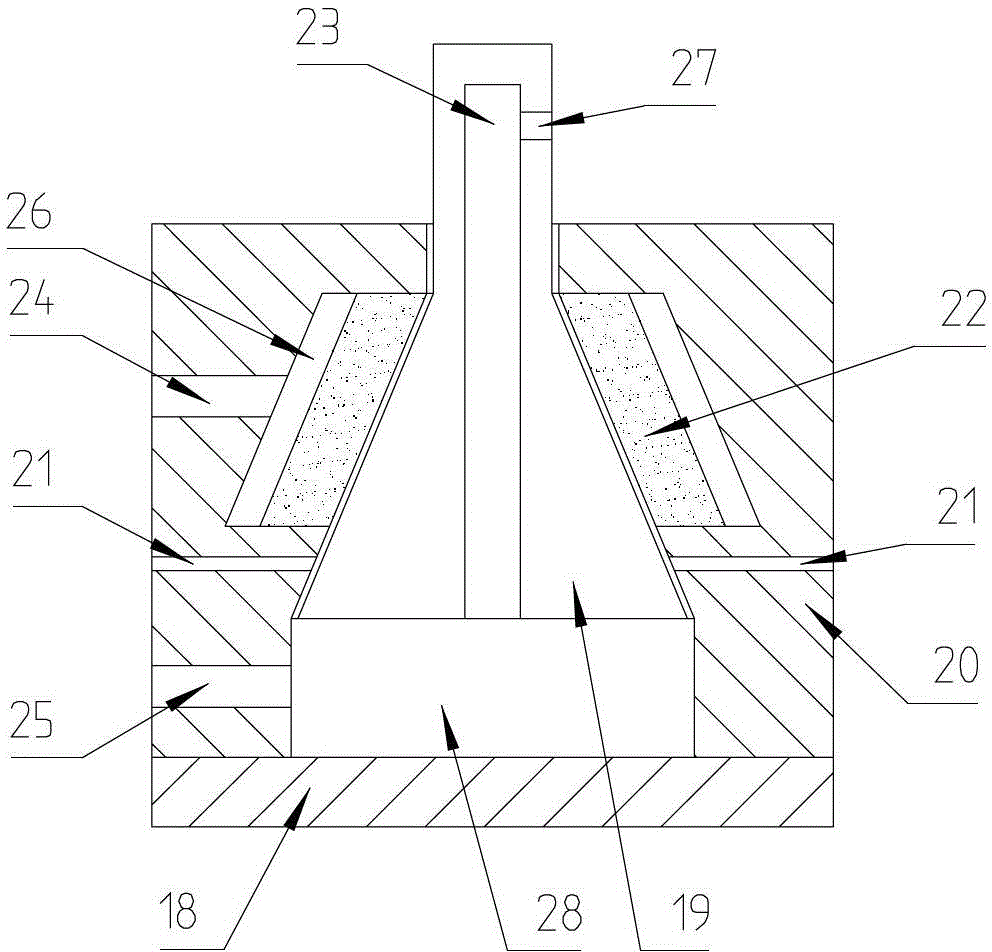 Device of ultralow frequency test in horizontal direction