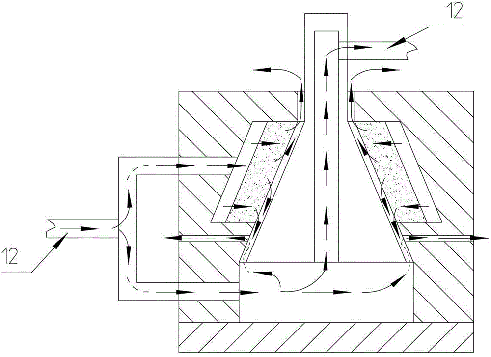 Device of ultralow frequency test in horizontal direction