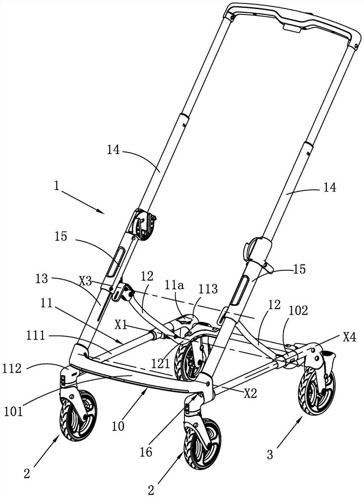 Folding buggy