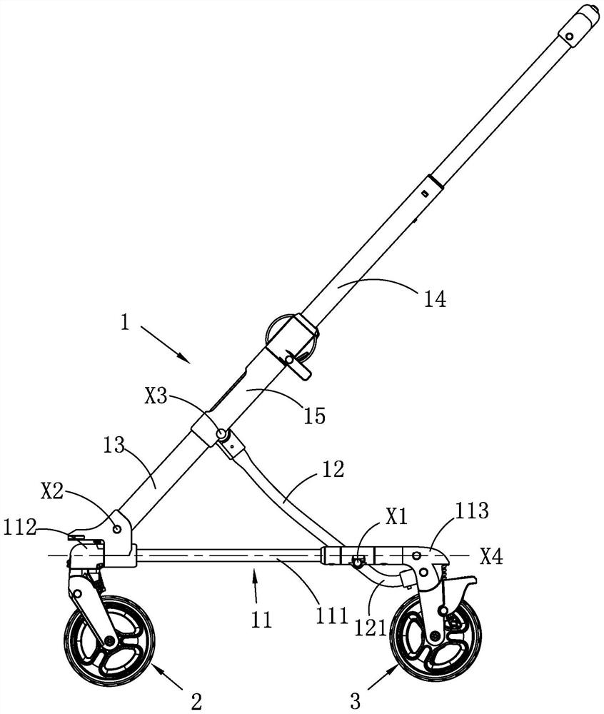 Folding buggy