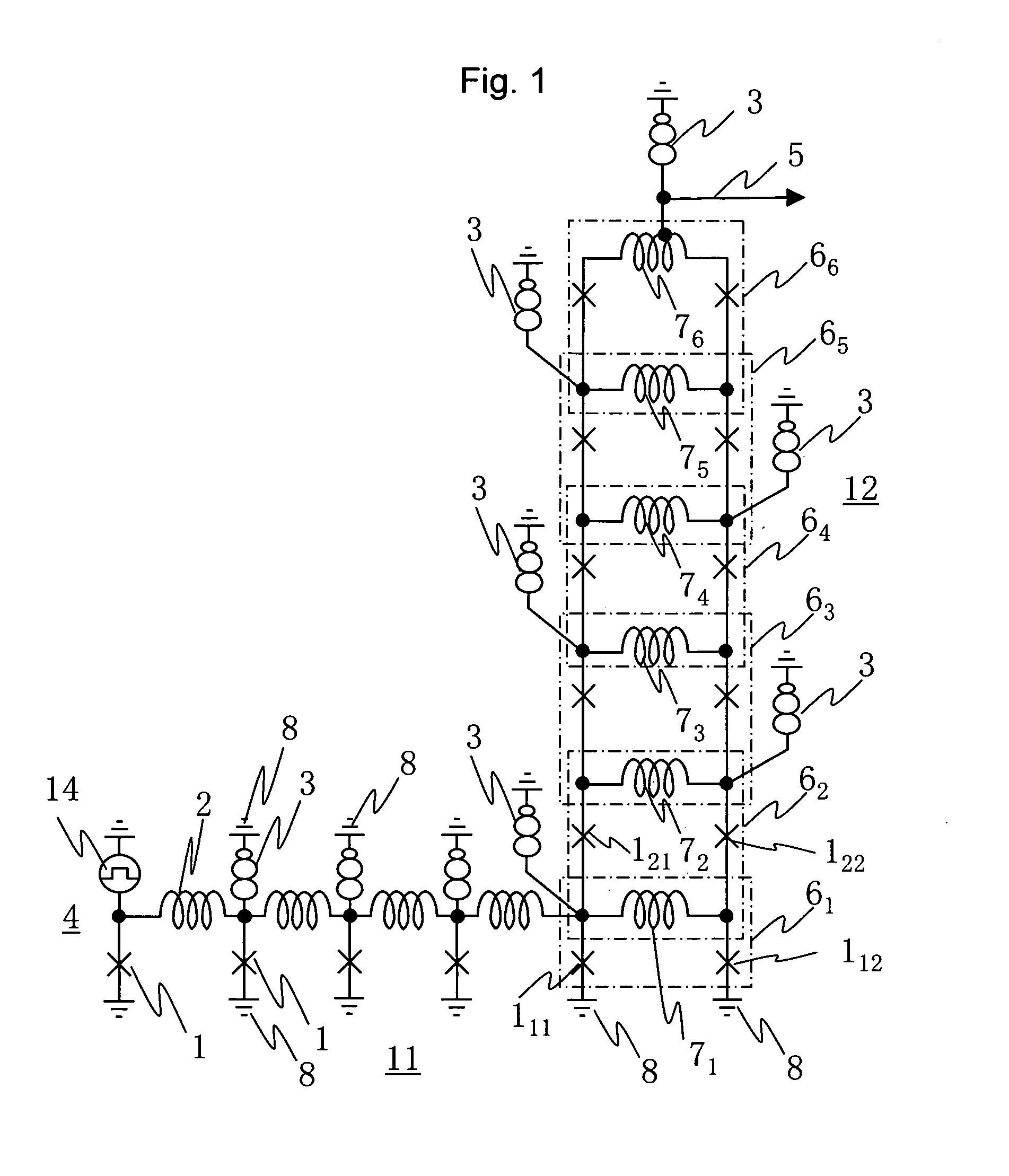 Superconducting driver circuit