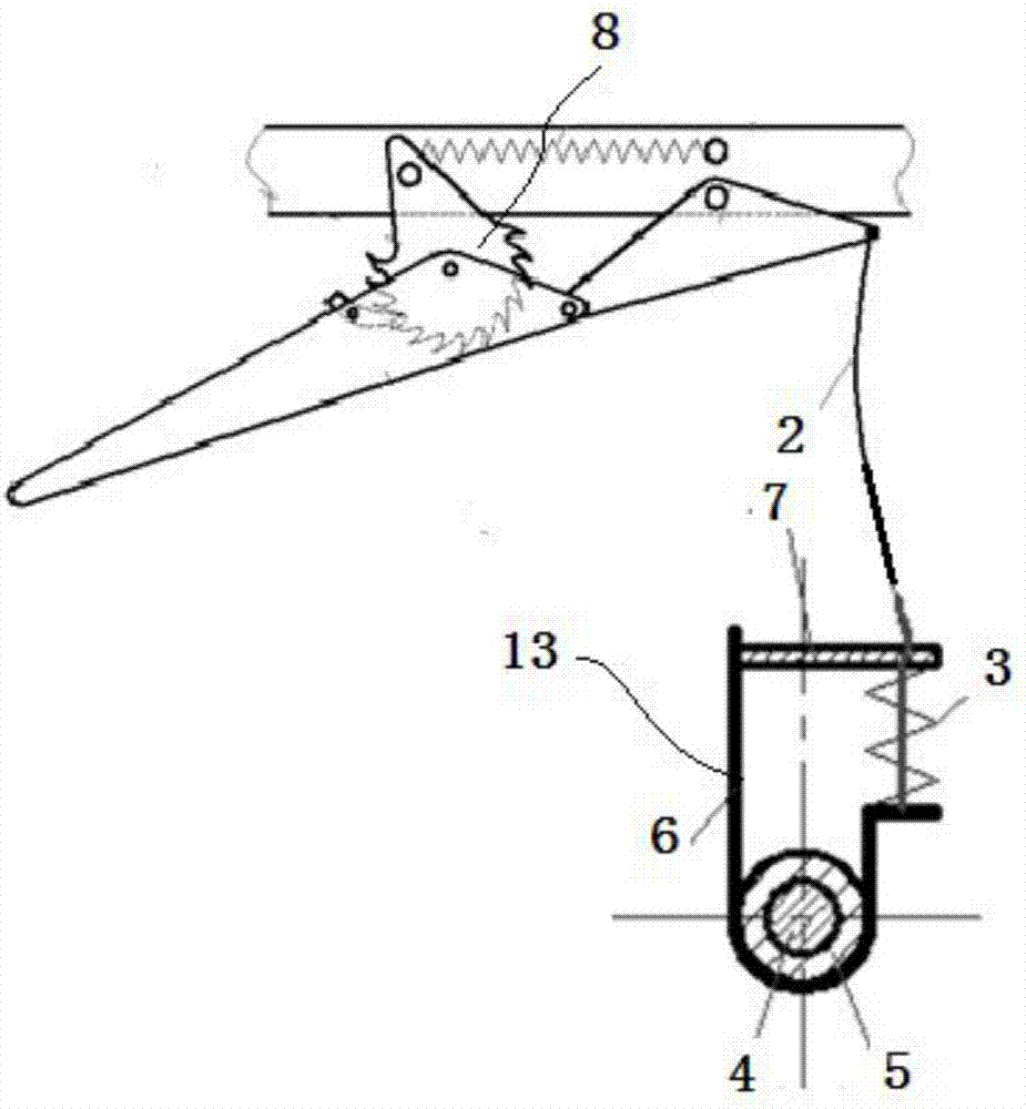 Manual brake mechanism