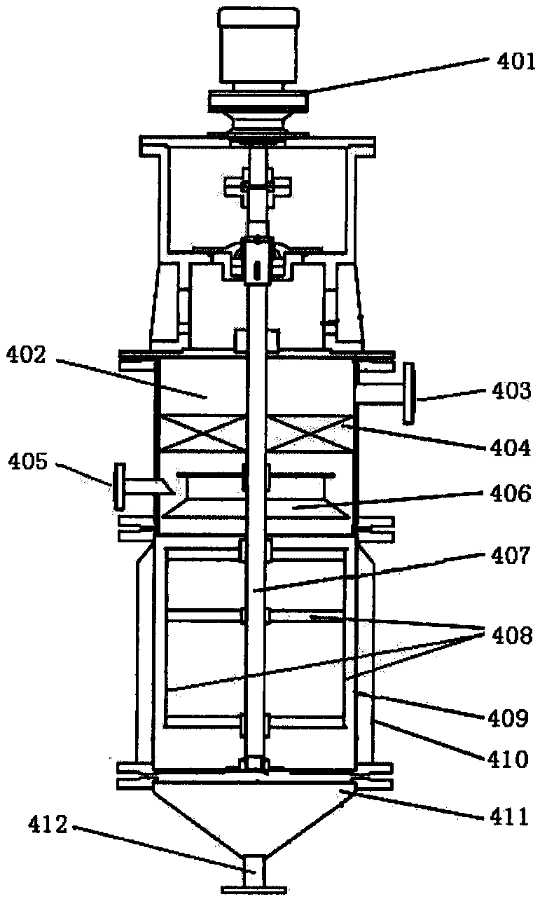 A kind of pitch carbon fiber precursor melt spinning machine